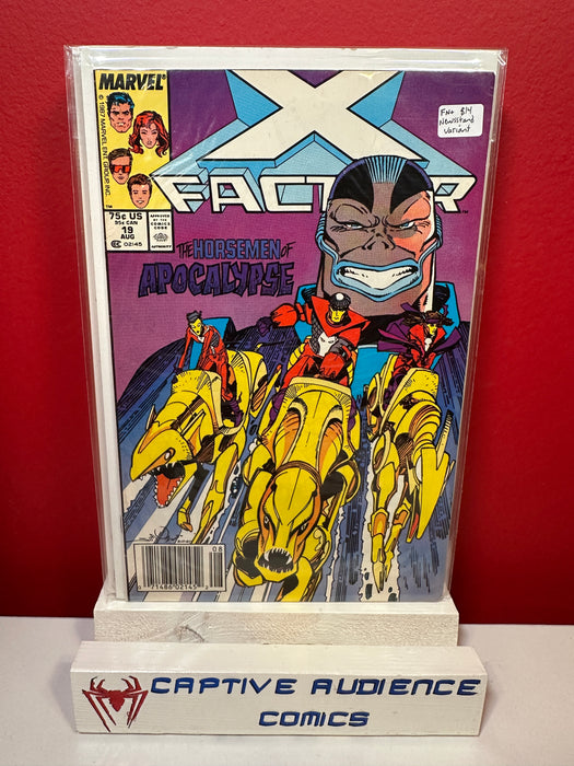 X-Factor, Vol. 1 #19 - Newsstand Variant - FN+