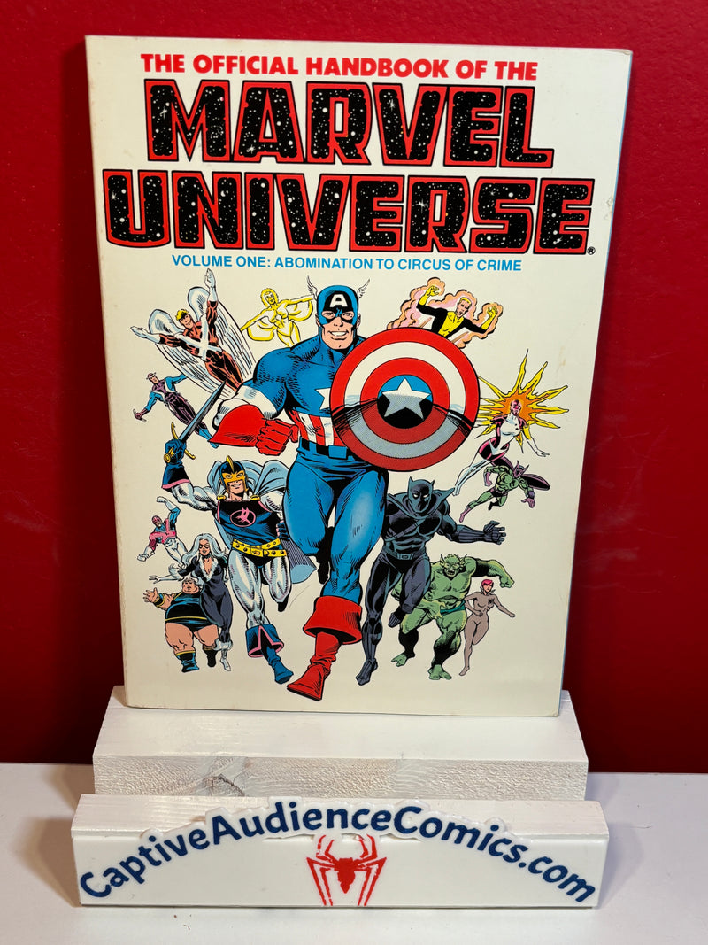Offical Handbook of the Marvel Universe, The #1 - 2nd Print - VF