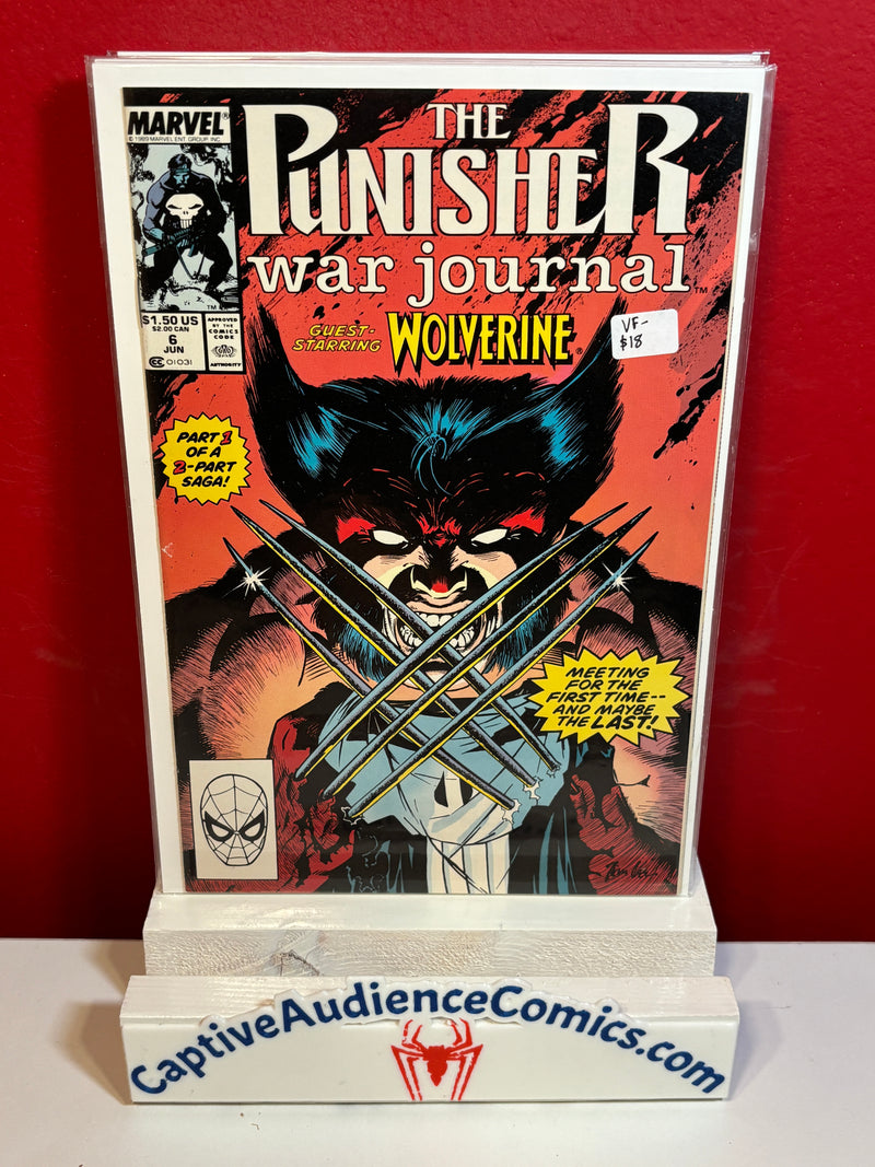Punisher War Journal, Vol. 1 #6 - VF-