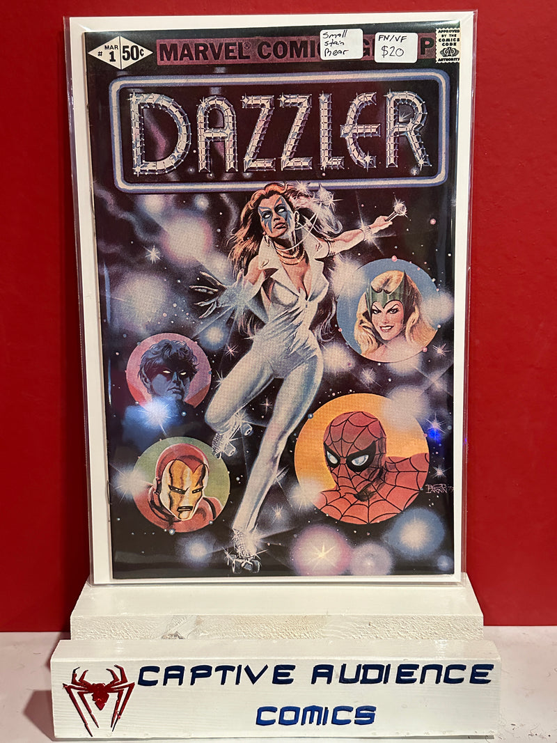 Dazzler, Vol. 1 #1 - Small Stain Rear - FN/VF