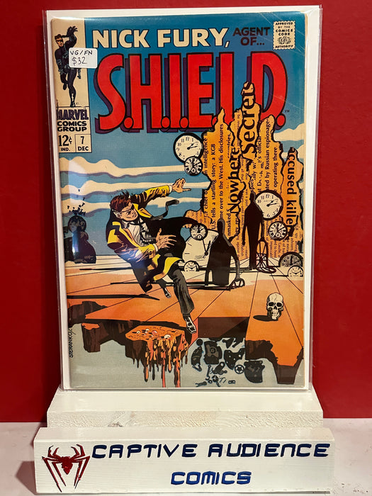 Nick Fury Agent of Shield, Vol. 1 #7 - VG/FN