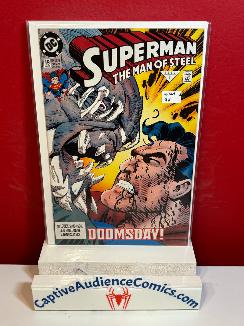 Superman: The Man of Steel #19 - VF/NM