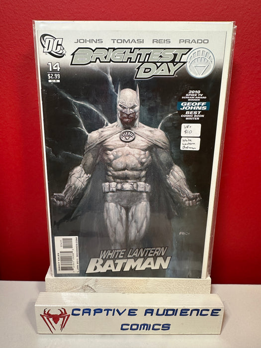 Brightest Day #14 - White Lantern Batman - VF+