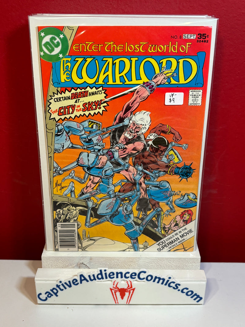 Warlord, Vol. 1 #8 - VF-