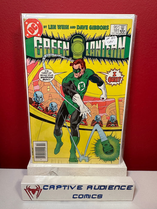 Green Lantern, Vol. 2 #173 - 1st Javelin - CPV - VF