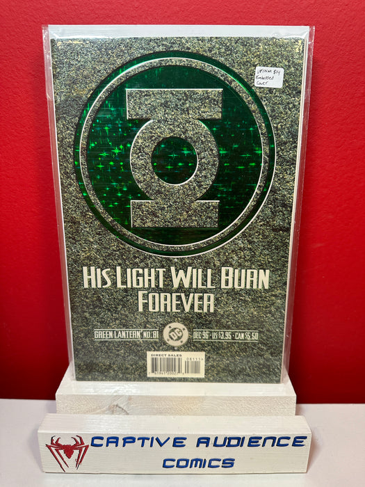 Green Lantern, Vol. 3 #81 - Embossed Cover - VF/NM