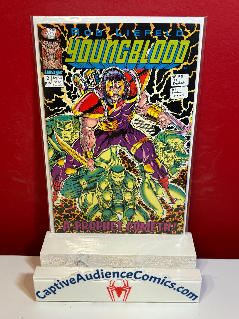 Youngblood, Vol. 1 #2 - 1st Prsphet - 1st Shadow Hawk - VF