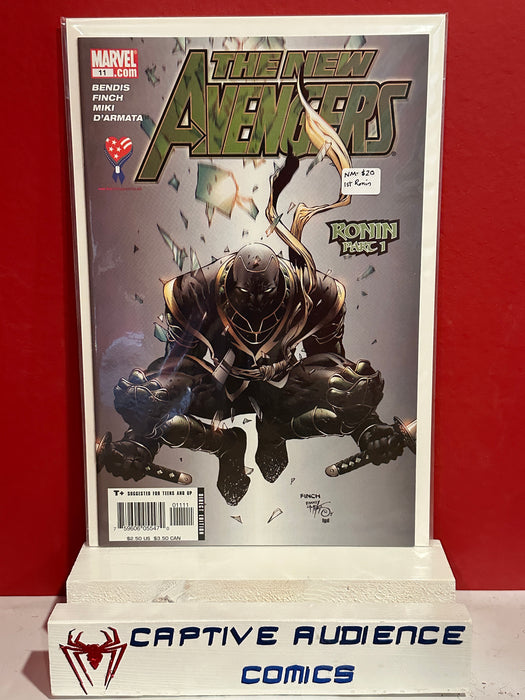 New Avengers, Vol. 1 $11 - 1st Ronin - NM-