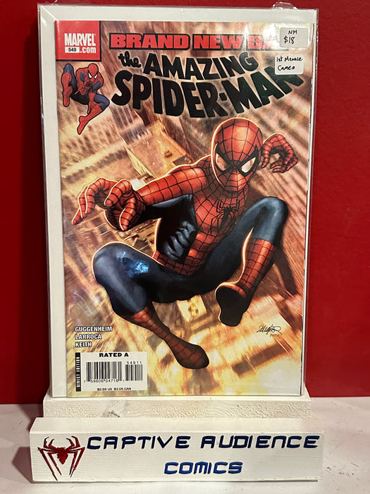 Amazing Spider-Man, The Vol. 2 #549 - 1st Menace Cameo - NM