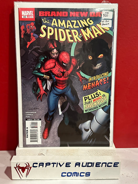 Amazing Spider-Man, The Vol. 2 #550 - 1st Full Menance - NM