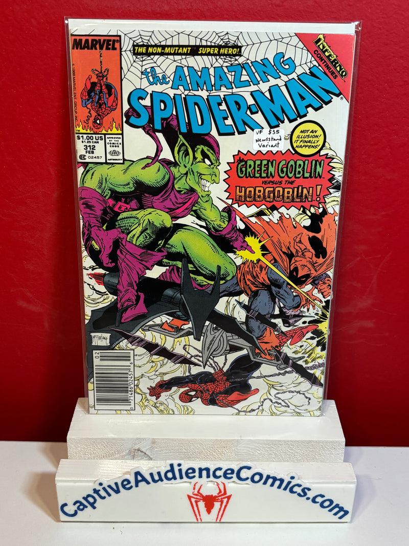 Amazing Spider-Man, The Vol. 1 #312 - Newsstand Variant - VF