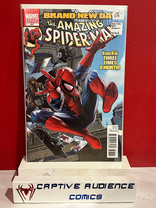 Amazing Spider-Man, The Vol. 2 #647 - Ratio 1:20 Steve McNiven Variant - NM-