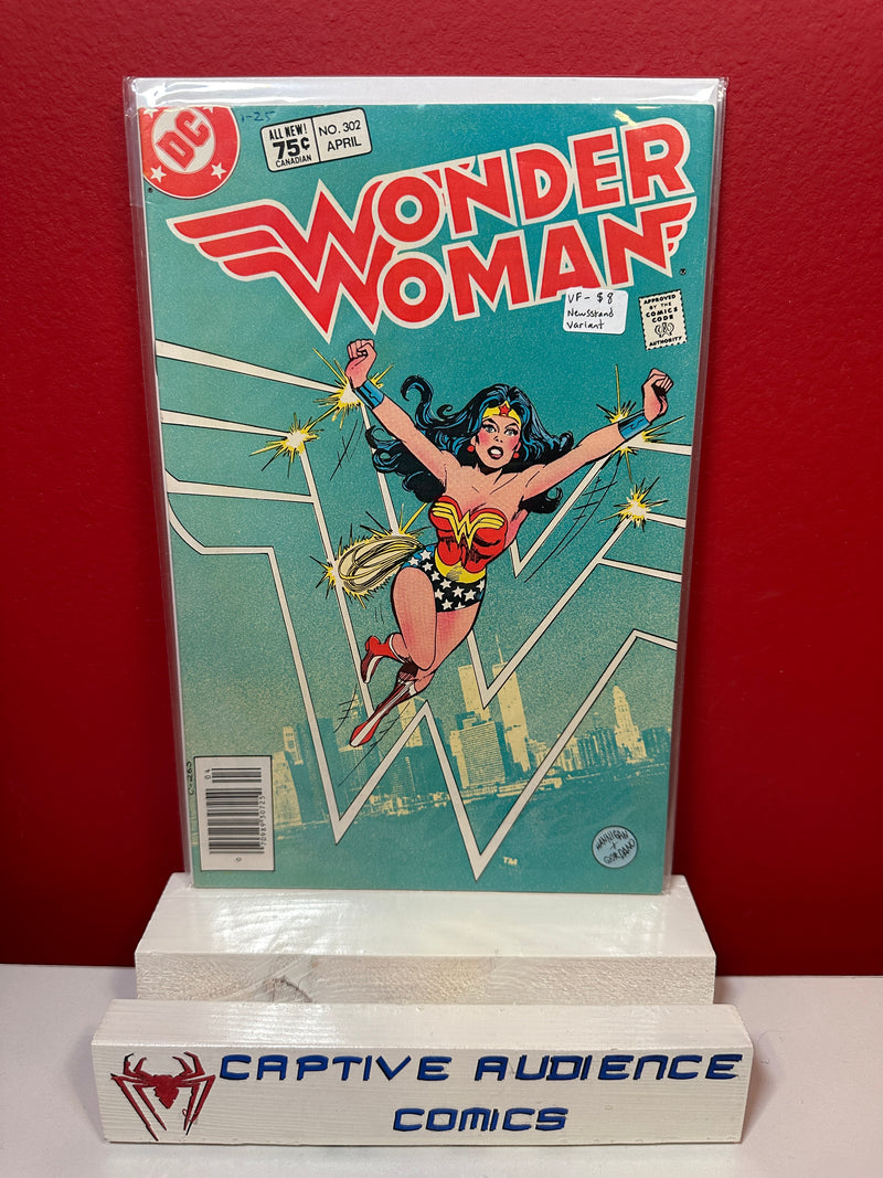 Wonder Woman, Vol. 1 #302 - Newsstand Variant - VF-