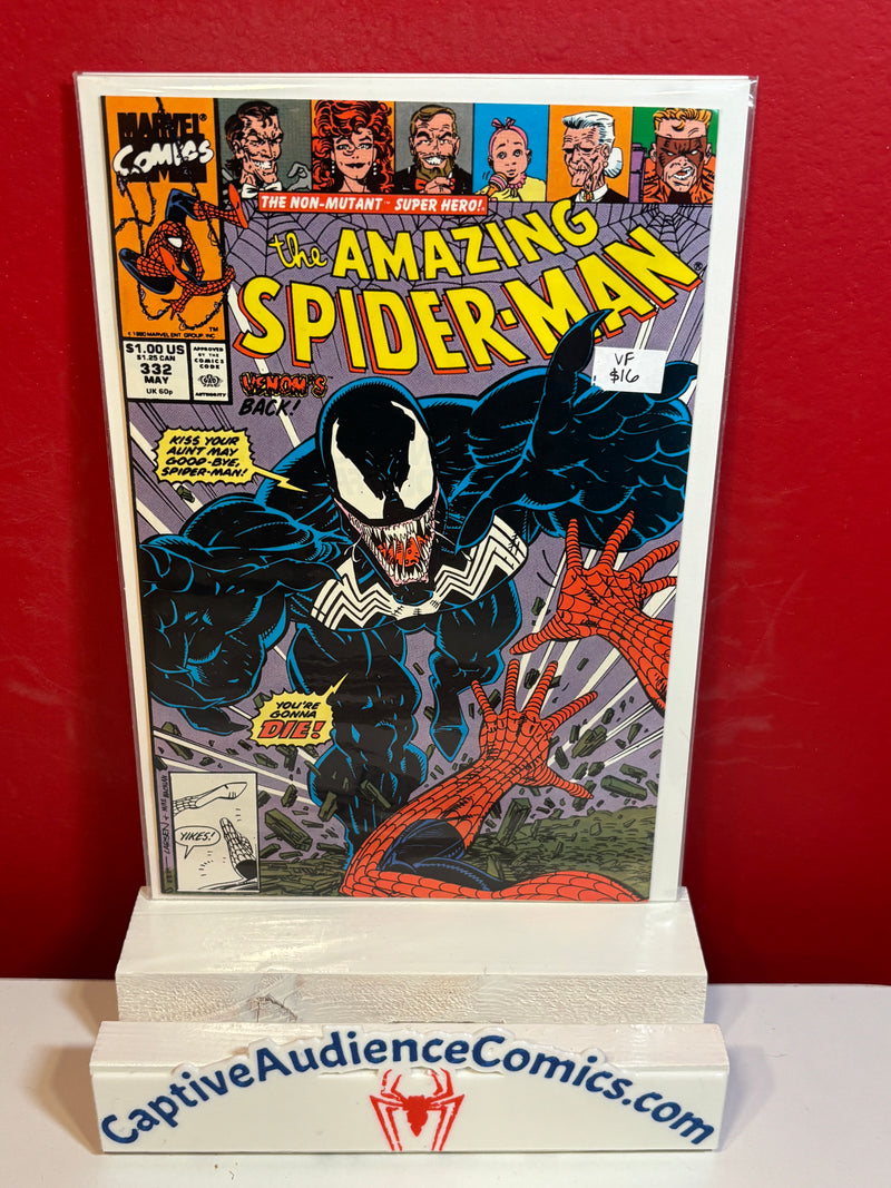 Amazing Spider-Man, The Vol. 1 #332 - VF