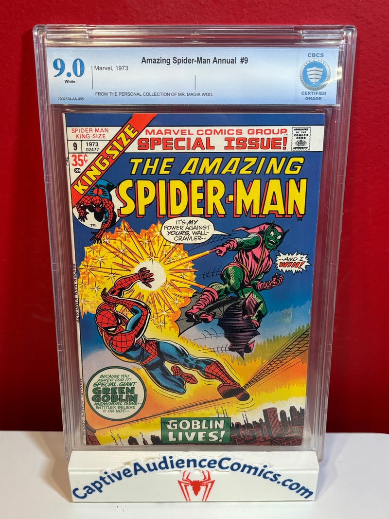 Amazing Spider-Man, The Vol. 1 Annual #9 - Magik Woo Collection - CBCS (Not CGC) 9.0