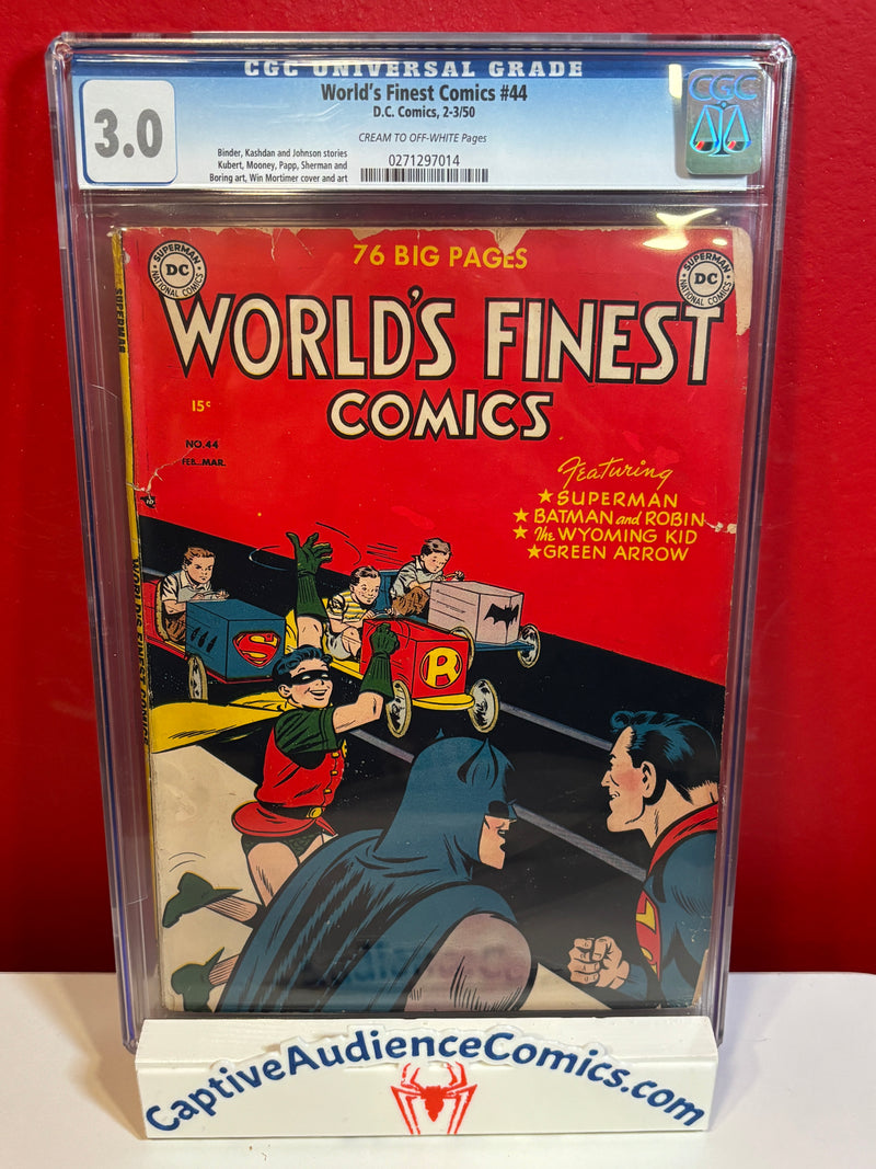 World's Finest Comics #44 - CGC 3.0