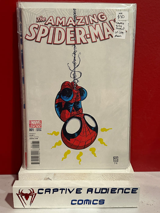 Amazing Spider-Man, The Vol. 3 #1 - Skottie Younng Variant - 1st Cindy Moon - NM