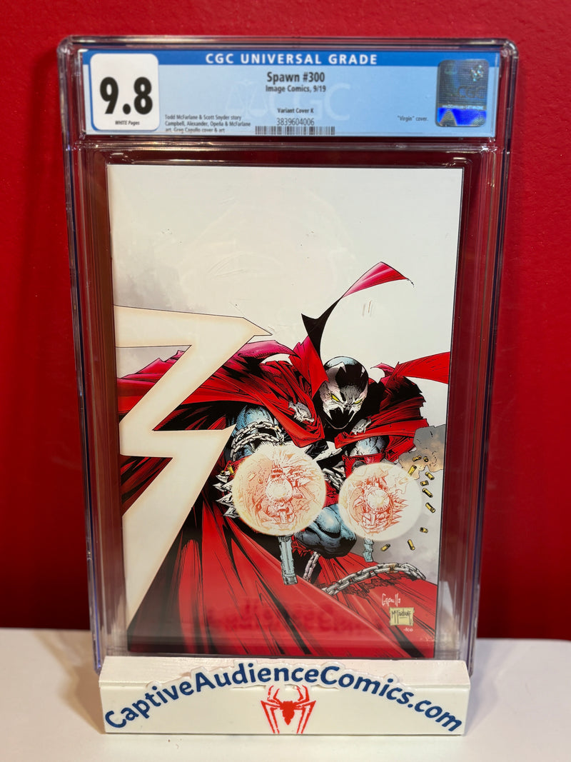 Spawn #300 - Greg Capullo Virgin - CGC 9.8