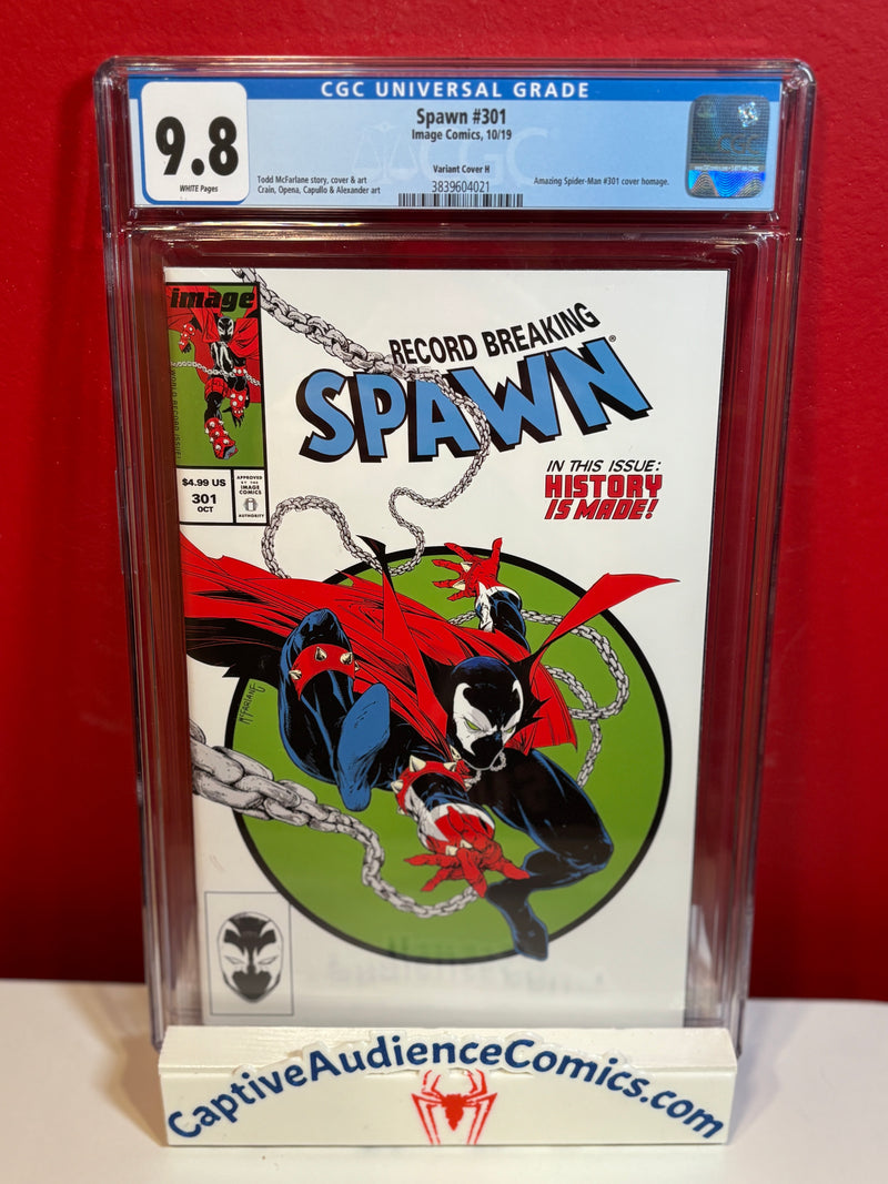 Spawn #300 - McFarlane ASM #301 Homage Variant - CGC 9.8