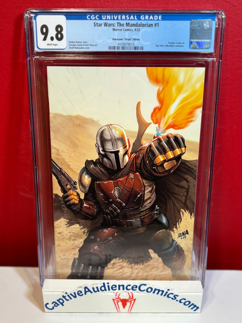 Star Wars: The Mandalorian #1 - David Nakayama Virgin - CGC 9.8