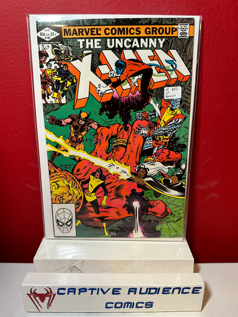Uncanny X-Men, Vol. 1 #160 - 1st Belasco - VF