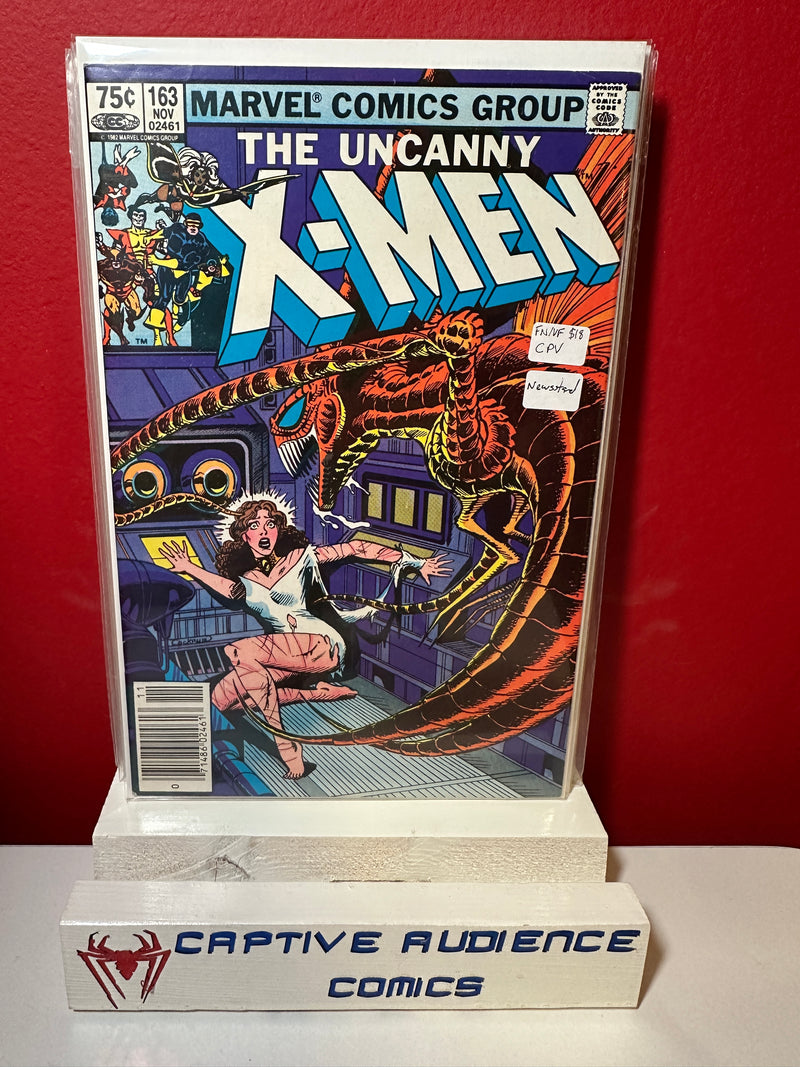 Uncanny X-Men, Vol. 1 #163 - Newsstand CPV - FN/VF