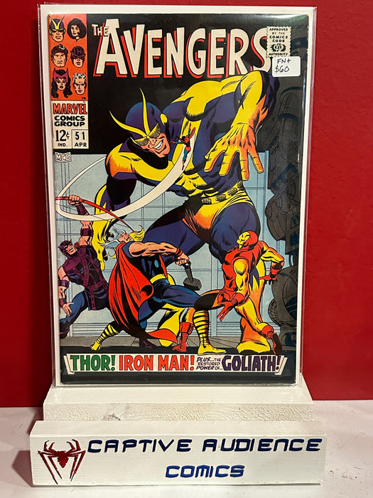 Avengers, The Vol. 1 #51 - FN+