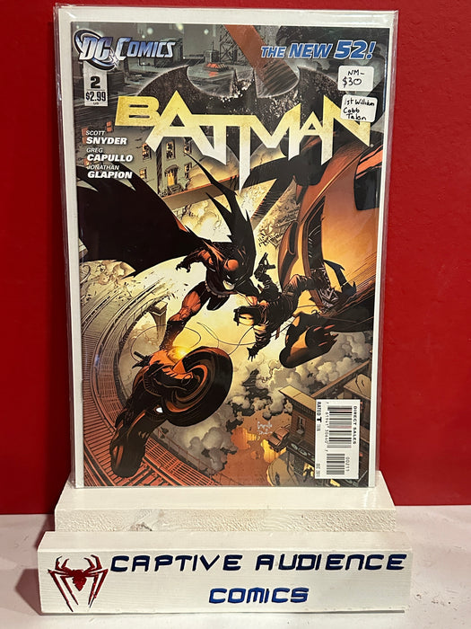 Batman, Vol. 2 #2 - 1st William Cobb Talon - NM-