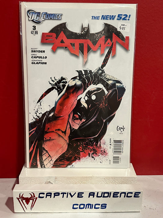 Batman, Vol. 2 #3 - NM-