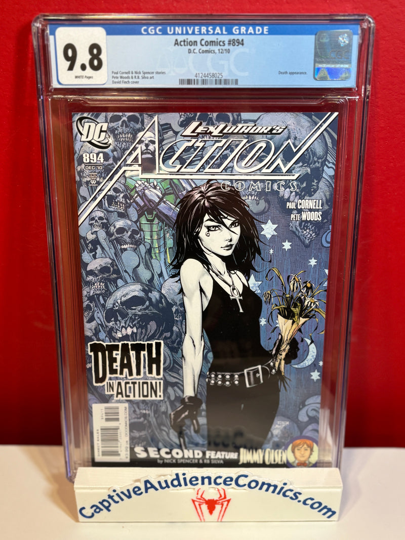 Action Comics #894 - 1st Death - CGC 9.8