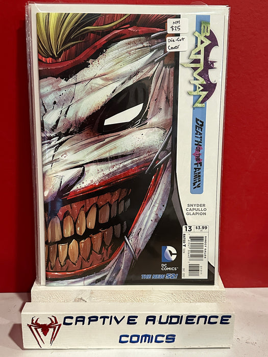 Batman, Vol. 2 #13 - Die-Cut Cover - NM