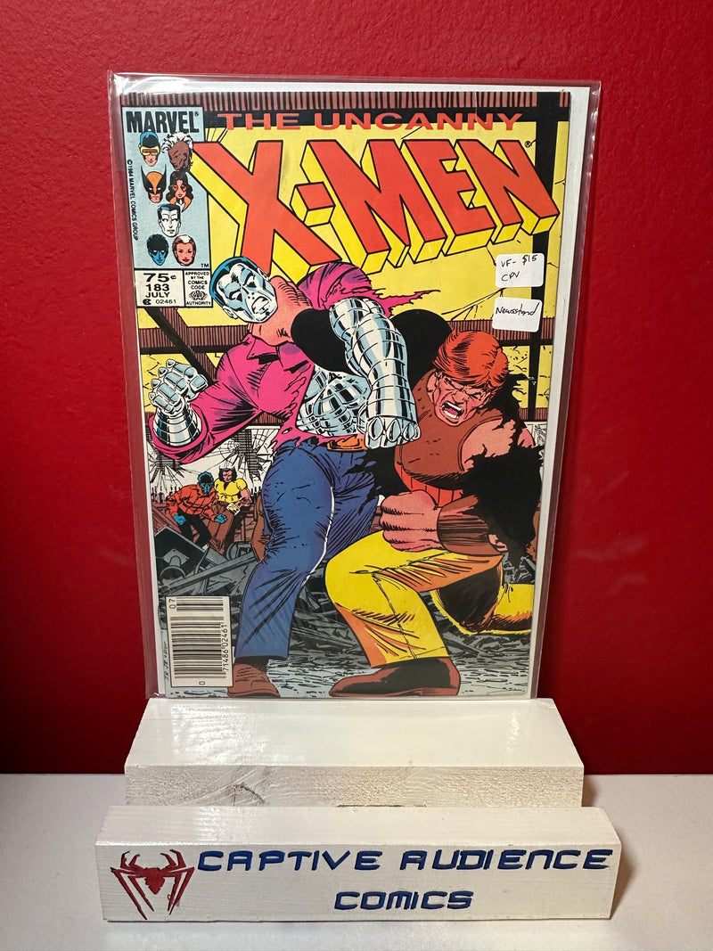 Uncanny X-Men, Vol. 1 #183 - Newsstand CPV - VF-