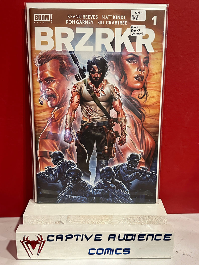 BRZRKR #1 - Mark Brooks Variant - NM