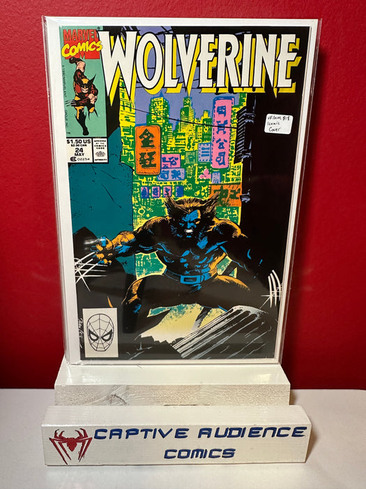 Wolverine, Vol. 2 #24 - Iconic Cover - VF/NM