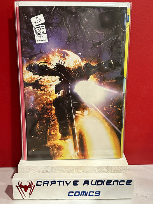 Damnation: Johnny Blaze - Ghost Rider #1 - Virgin Variant - NM