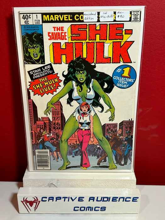 Savage She-Hulk #1 - Newsstand Variant 1st She-Hulk - FN-