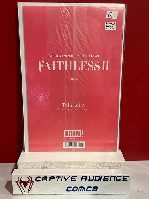 Faithless, Vol. 2 #2 - Polybagged Erotica Variant - NM