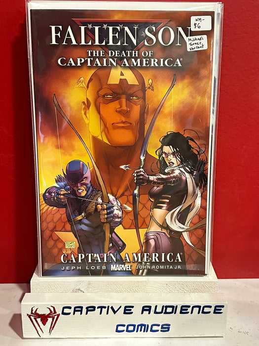 Fallen Son: The Death of Captain America #3 - Michell Turner Variant - NM-