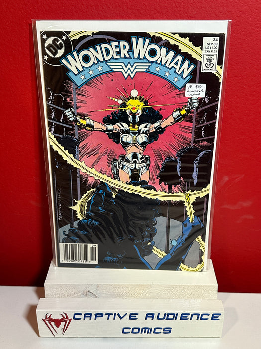 Wonder Woman, Vol. 2 #34 - Newsstand Variant - VF