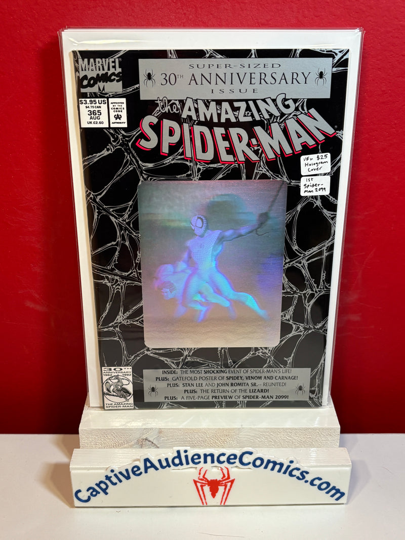 Amazing Spider-Man, The Vol. 1 #365 - Hologram Cover - 1st Spider-Man 2099 - VF+