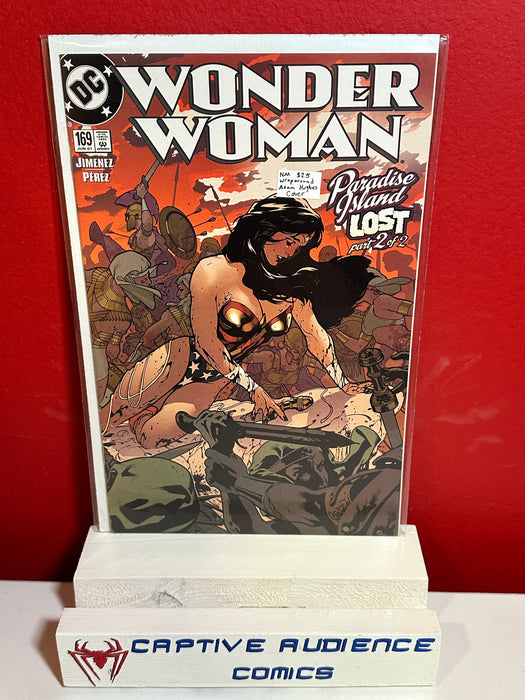 Wonder Woman, Vol. 2 #169 - Wraparound Adam Hughes Cover - NM