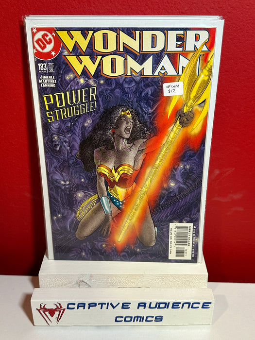 Wonder Woman, Vol. 2 #183 - VF/NM