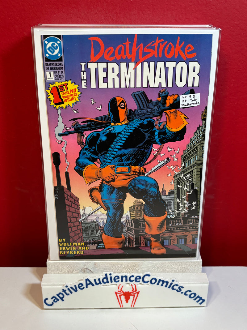 Deathstroke, The Terminator #1 - 1st Solo Deathstroke - VF