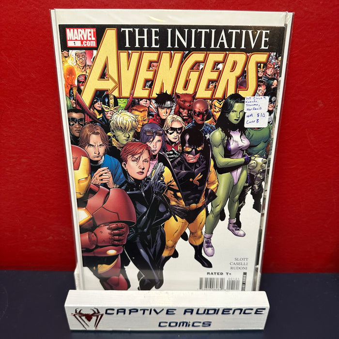 Avengers: The Initiative #1 - 1st Cloud 9, Komodo Trauma, Hardball - Cover B - NM