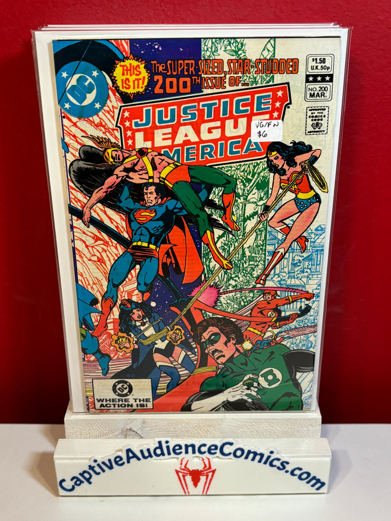 Justice League of America, Vol. 1 #200 - VG/FN