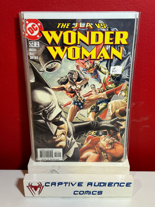 Wonder Woman, Vol. 2 #212 - VF