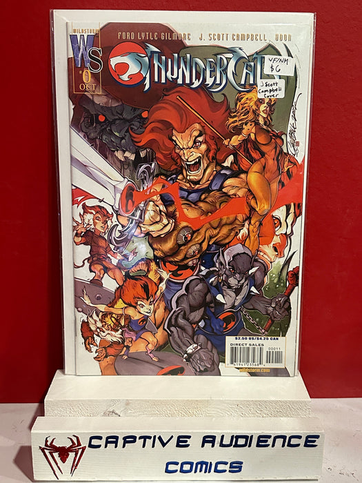 Thundercats #0 - J Scott Campbell Cover - VF/NM