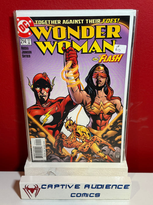 Wonder Woman, Vol. 2 #214 - VF