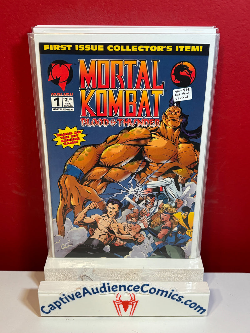Mortal Kombat: Blood and Thunder #1 - 2nd Print Variant - NM-