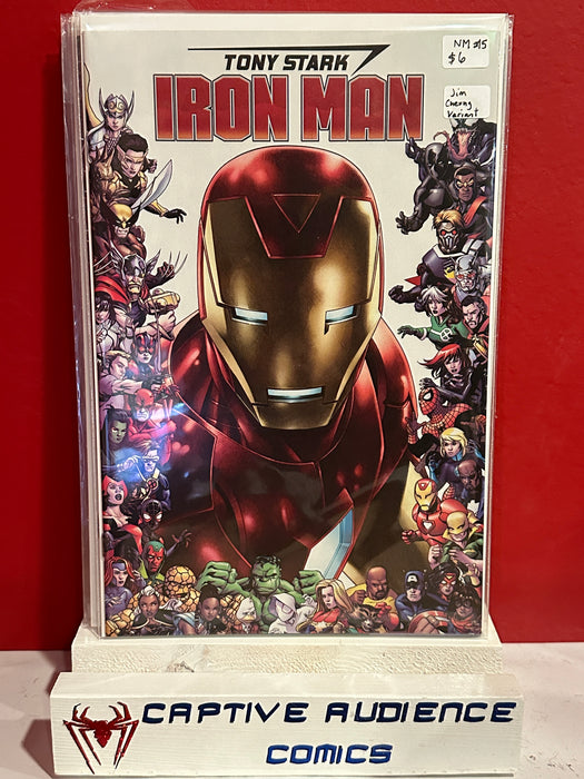 Tony Stark: Iron Man #15 - Jim Cheing Variant - NM